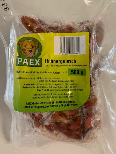 Hühnergulasch 500g